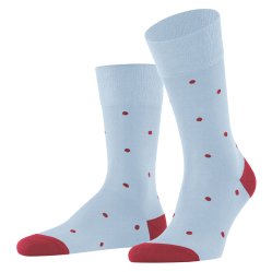 PONOŽKY FALKE DOT 13269 6594 LIGHT BLUE 43-46