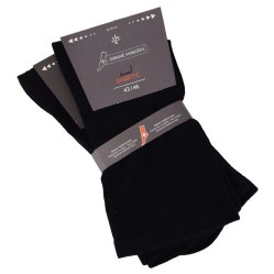 91224 43-46 Olet ponožky unisex rozšířené bambusové 2 páry v balení