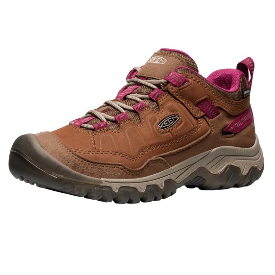 detail Targhee IV WP Women bison/beaujolais Obuv KEEN