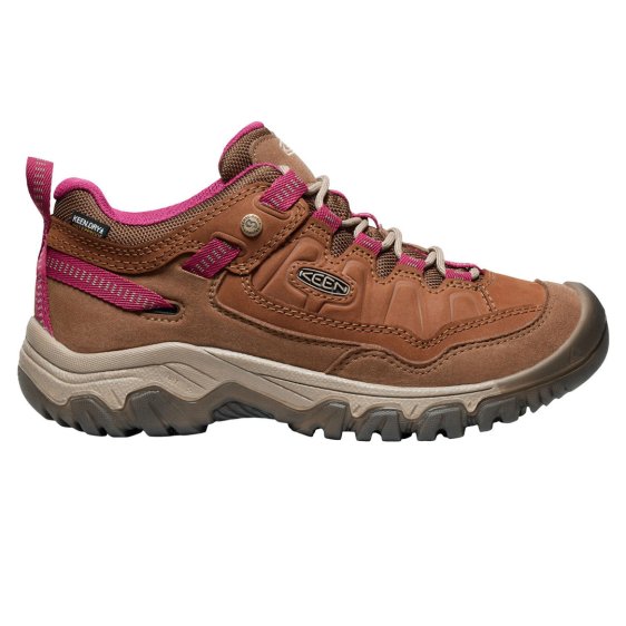 detail Targhee IV WP Women bison/beaujolais Obuv KEEN