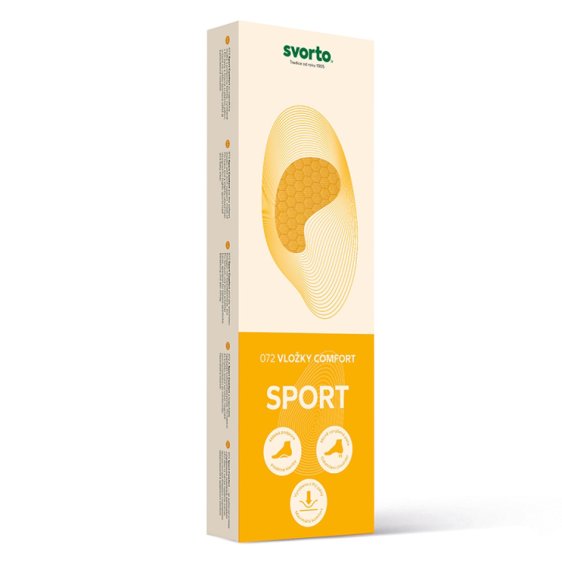 detail Vložky sport COMFORT 072 Svorto