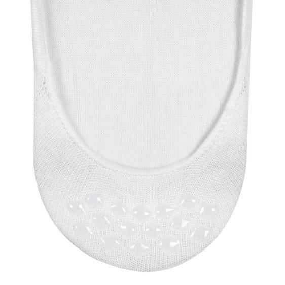 detail 46491 2000 white Falke ponožky do balerín
