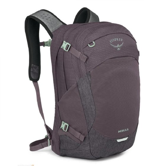detail NEBULA graphite/purple heather Batoh Osprey