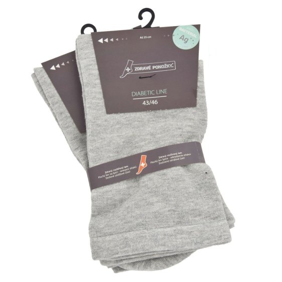 detail 91128 43-46 Olet ponožky unisex elastické rozšířené mix 2 páry v balení