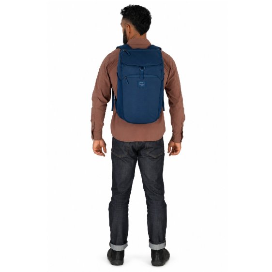 detail AOEDE SYNCPACK antique blue Batoh Osprey