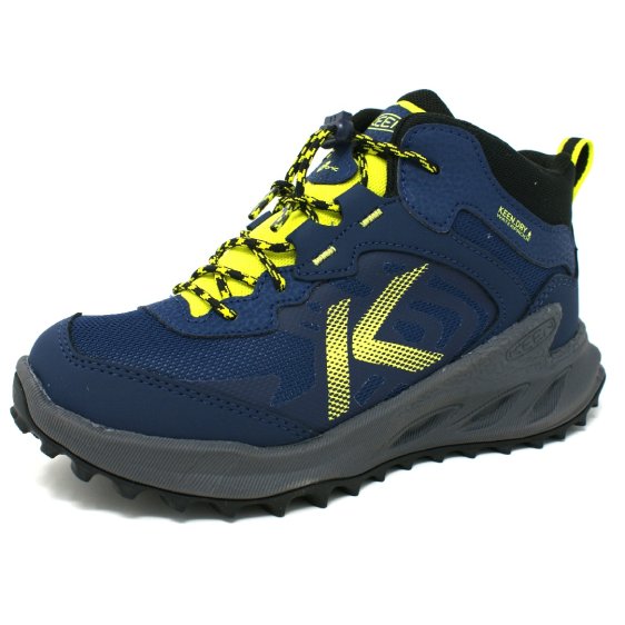 detail ZIONIC MID WP youth naval academy/evening primrose Obuv Keen